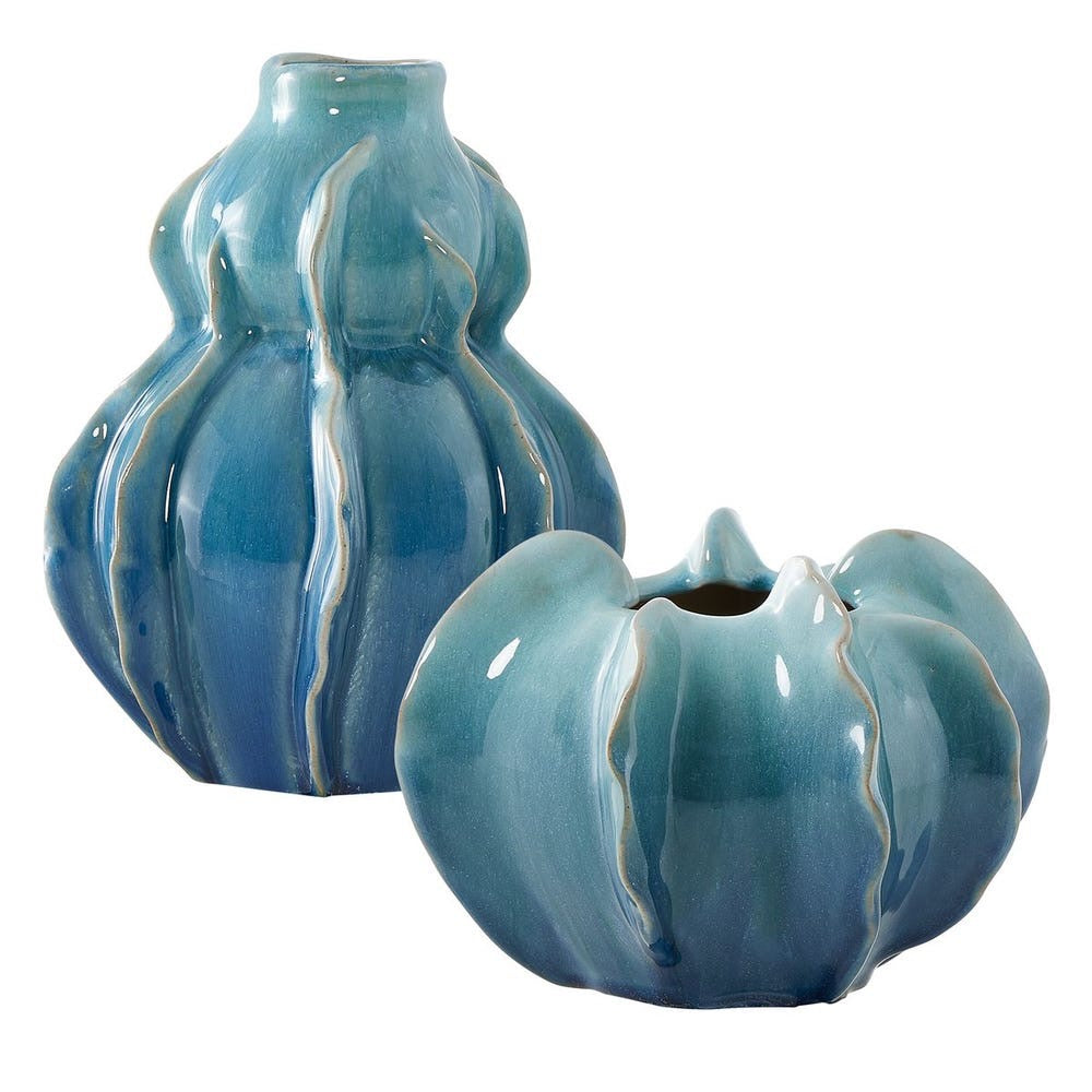 Uttermost Ocean Wave Outdoor Vase