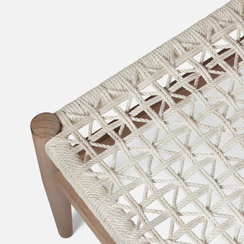Larsson, Bench, White/Graywashed - White