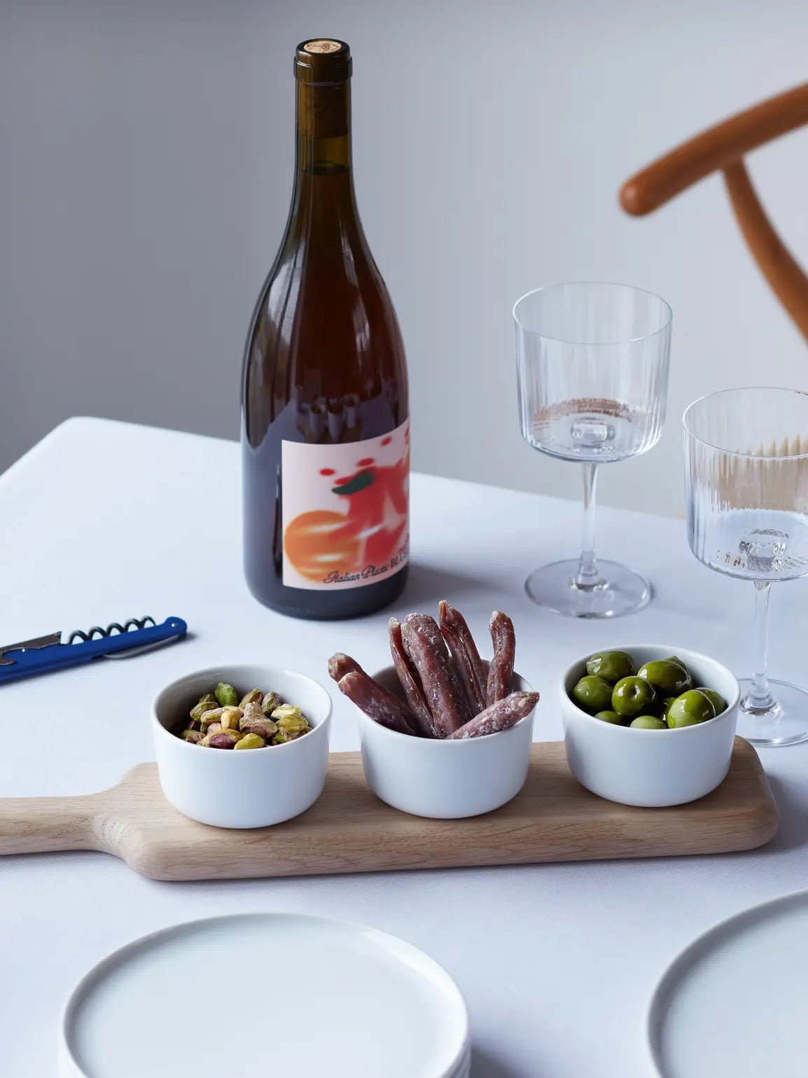 Paddle Bowl Set & Oak Paddle - Thumbnail 4