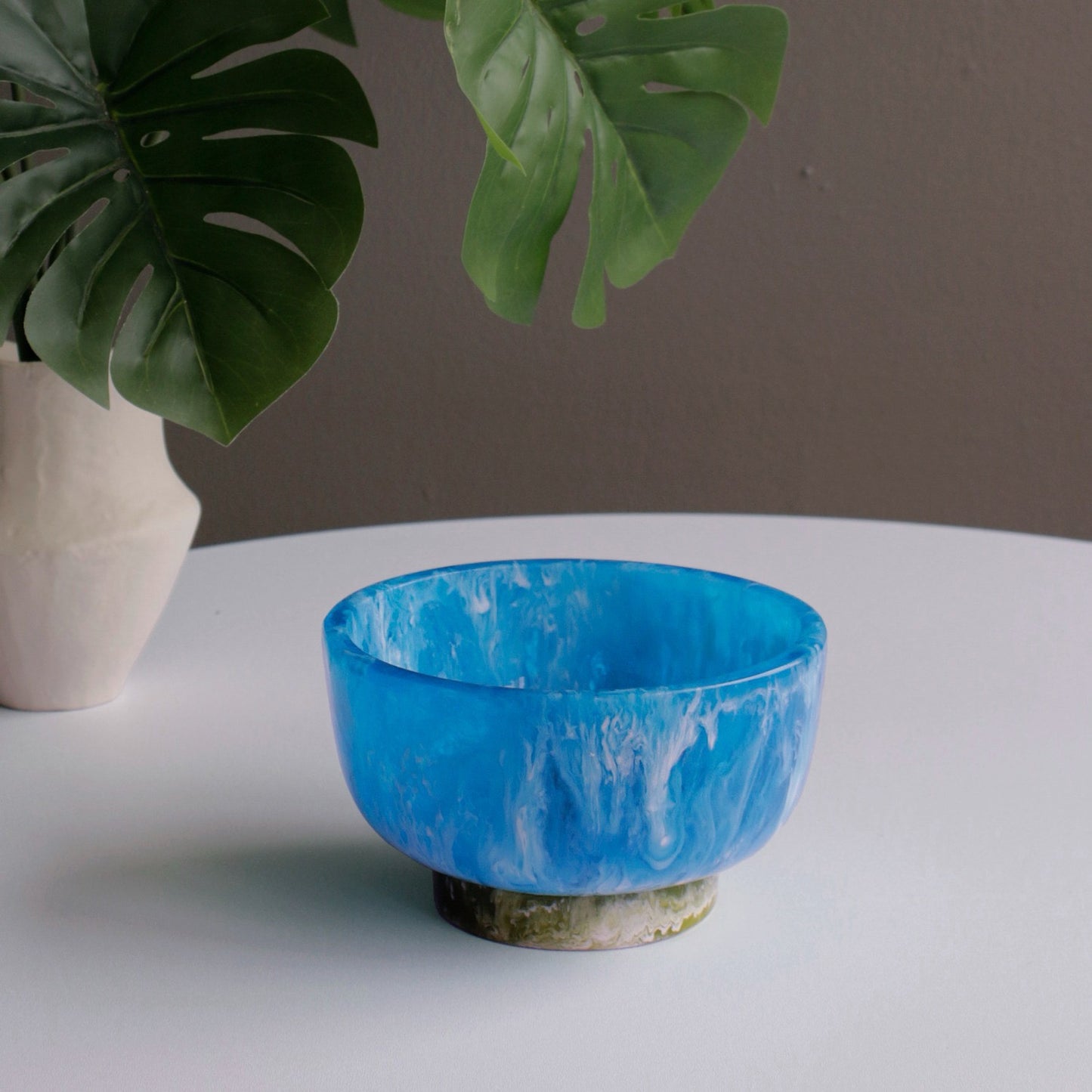 Resin Rio Small Bowl / Blue and Green