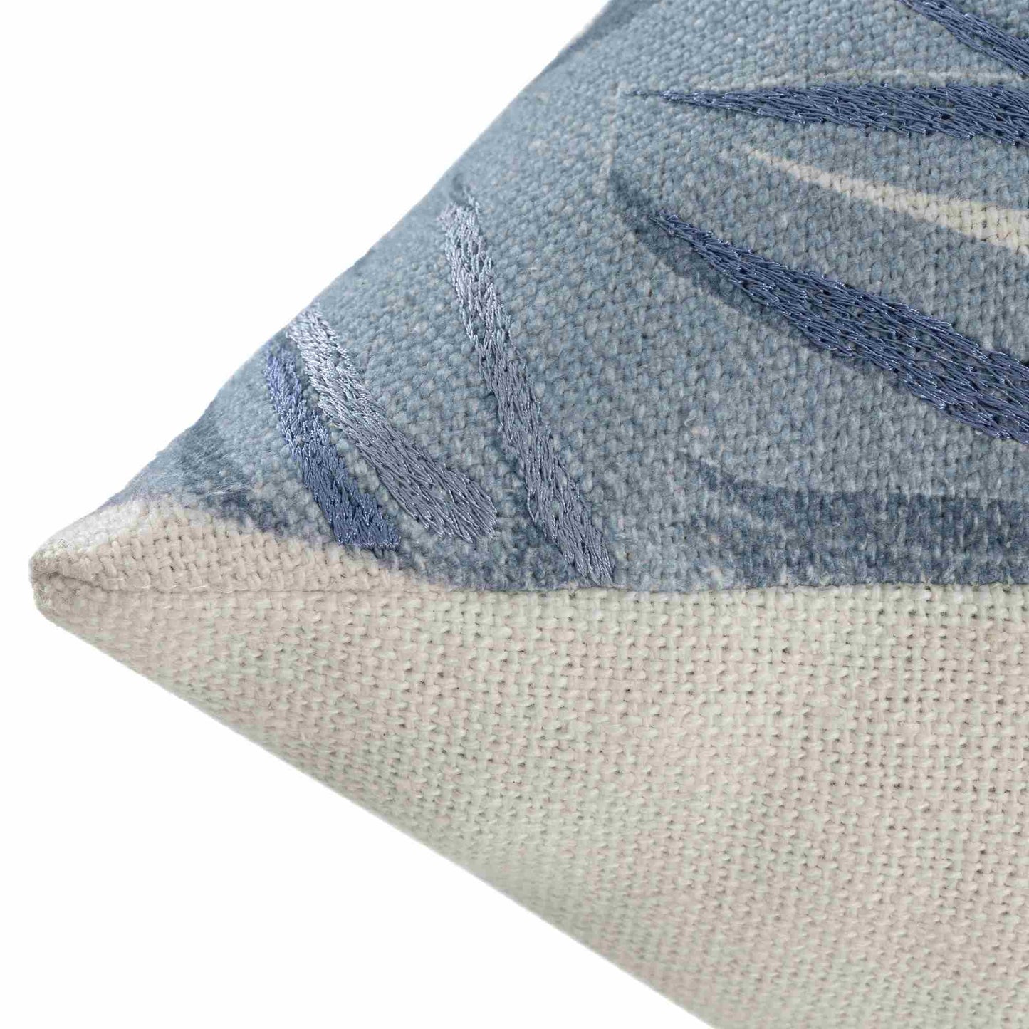 Pillow Cover Blue/Ivory 20 x 20