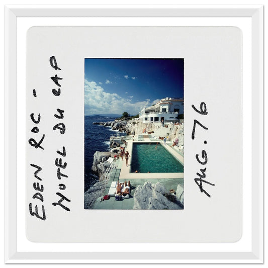 Slim Aarons "Hotel Du Cap Eden Roc 1976" Slide