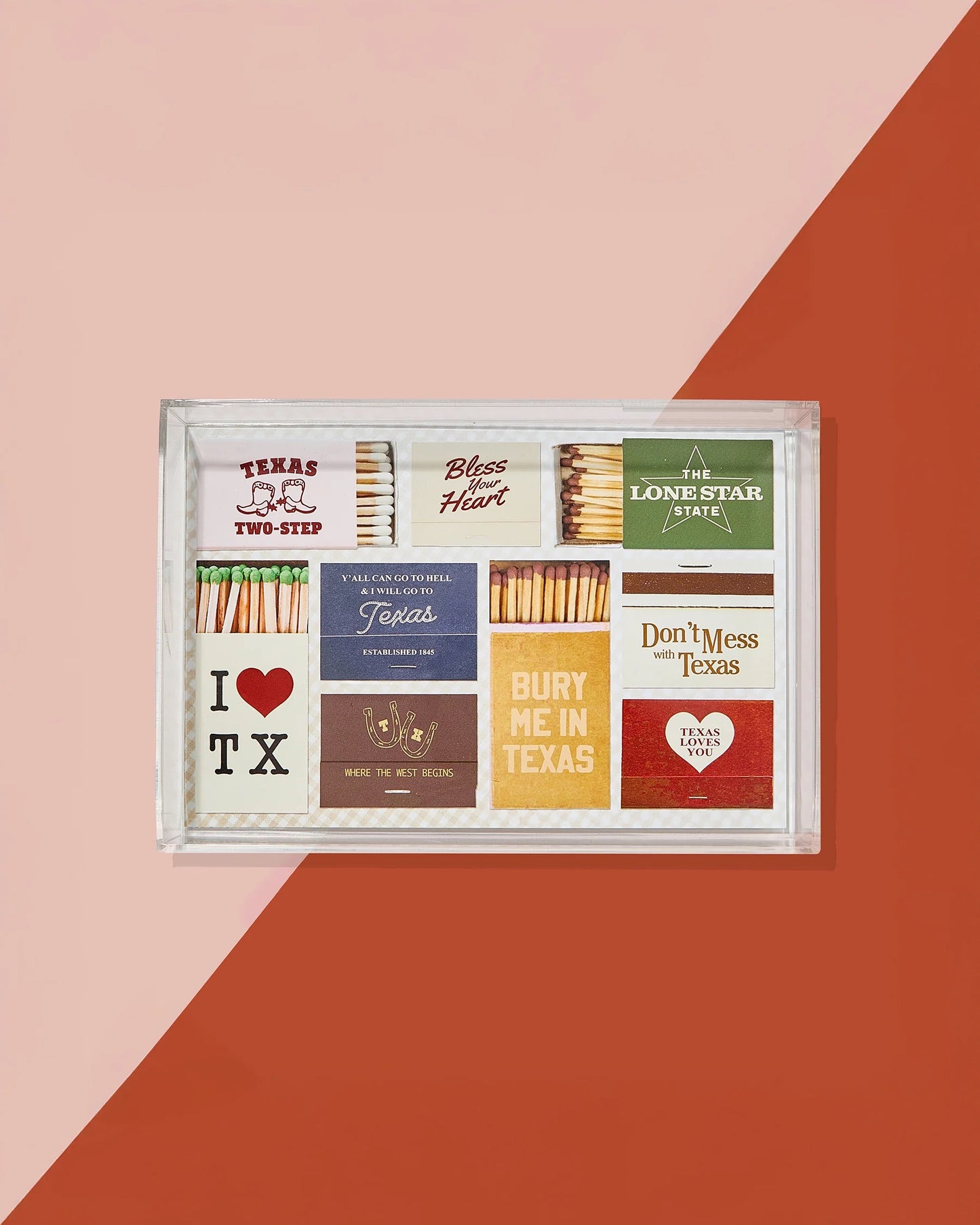 Texas Matchbook Small Tray