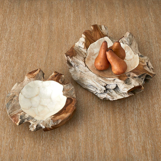 Pearl Basin Vessels, set of 2