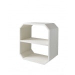 Jade Bedside, White Shagreen