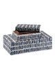 Indigo Boxes, set of 2