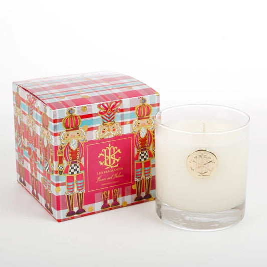 Berries and Balsam 8 oz Designer Box Candle