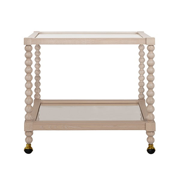 Isadore Co Bobbin Style Bar Cart