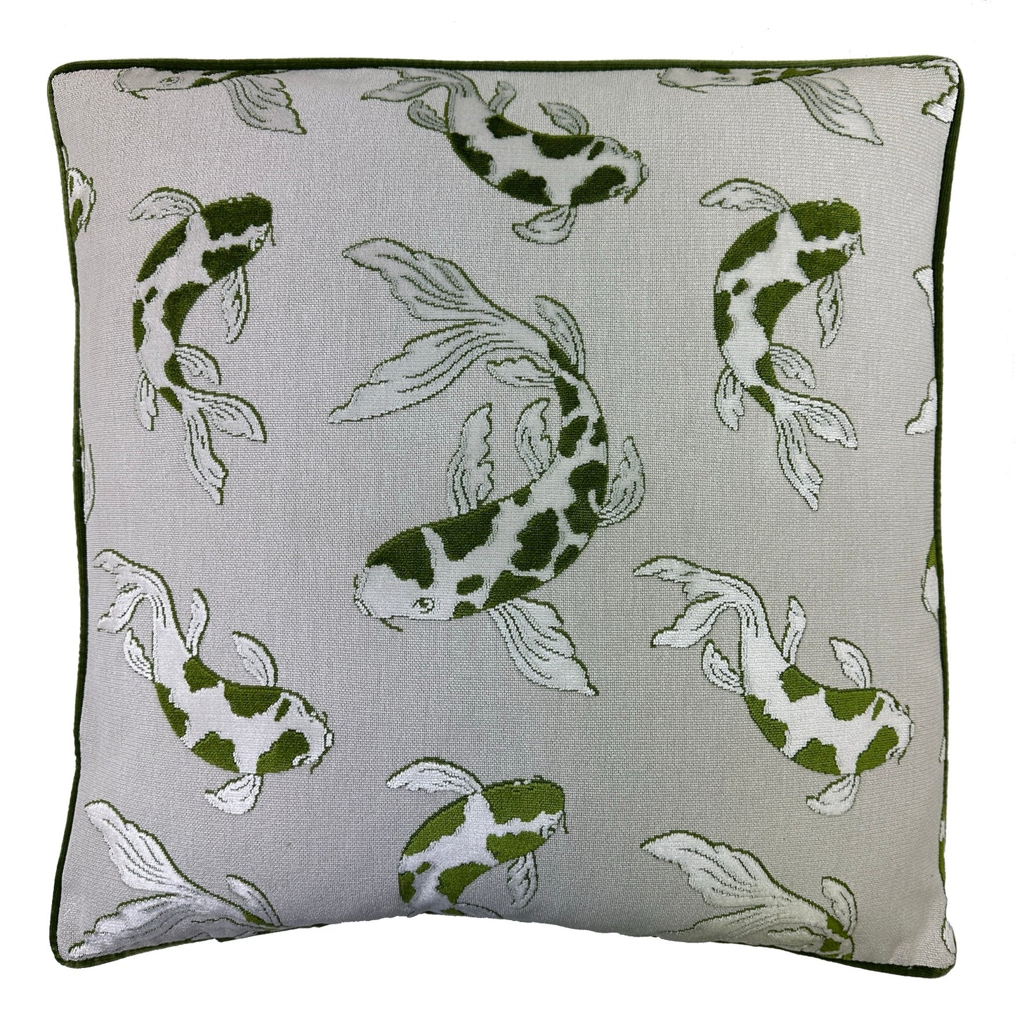 Harmonie Green Pillow, 22"