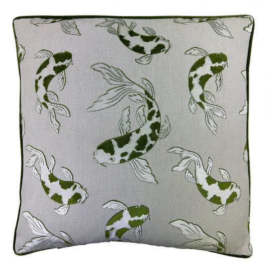 Harmonie Green Pillow, 22"
