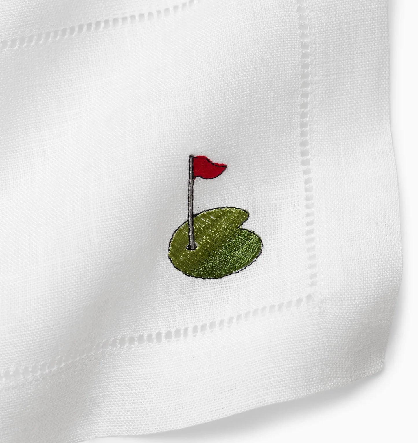 Golf Cocktail Napkins  - S/4