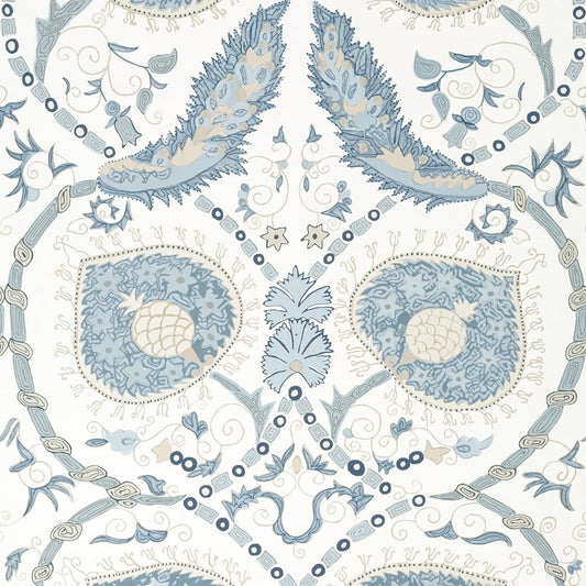Lewis Spa Blue Wallpaper