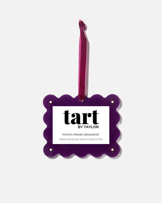 Plum Frame Ornament