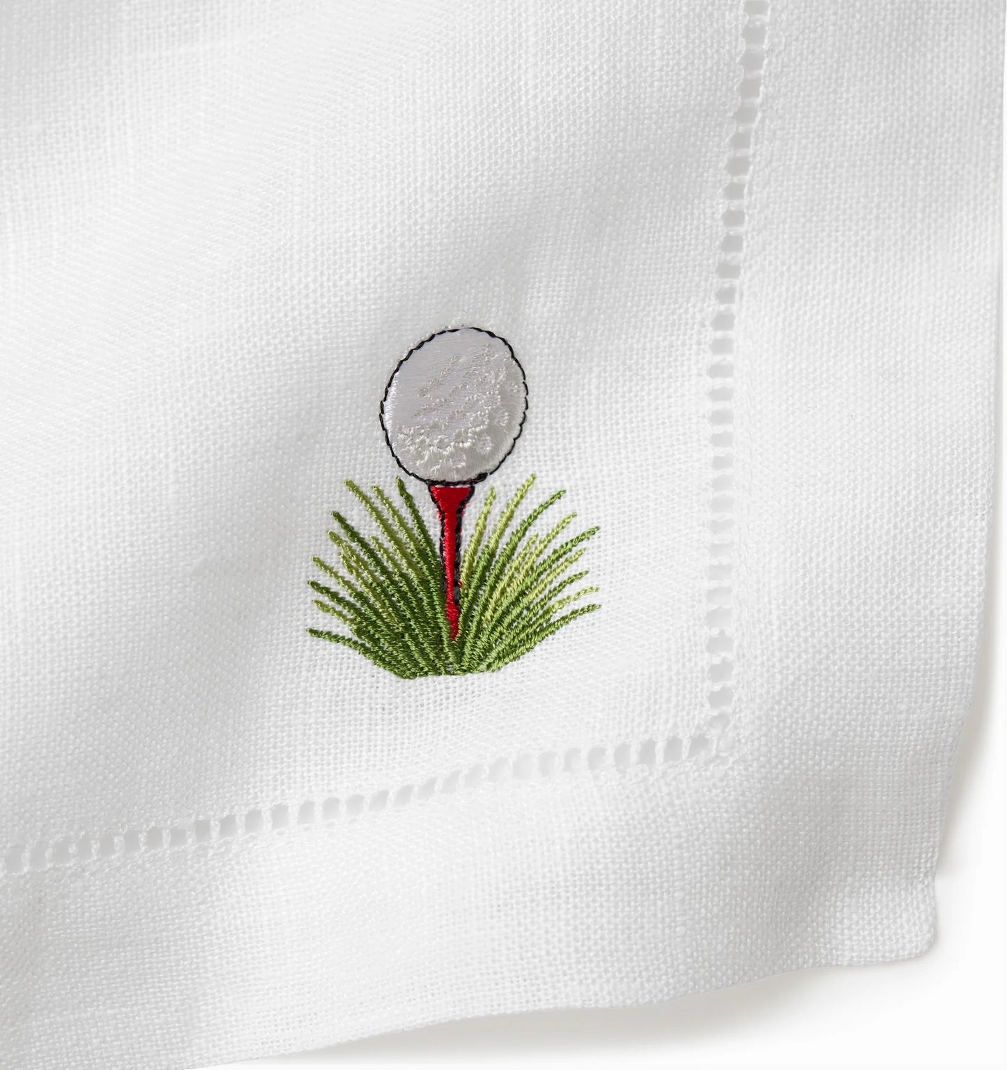 Golf Cocktail Napkins  - S/4