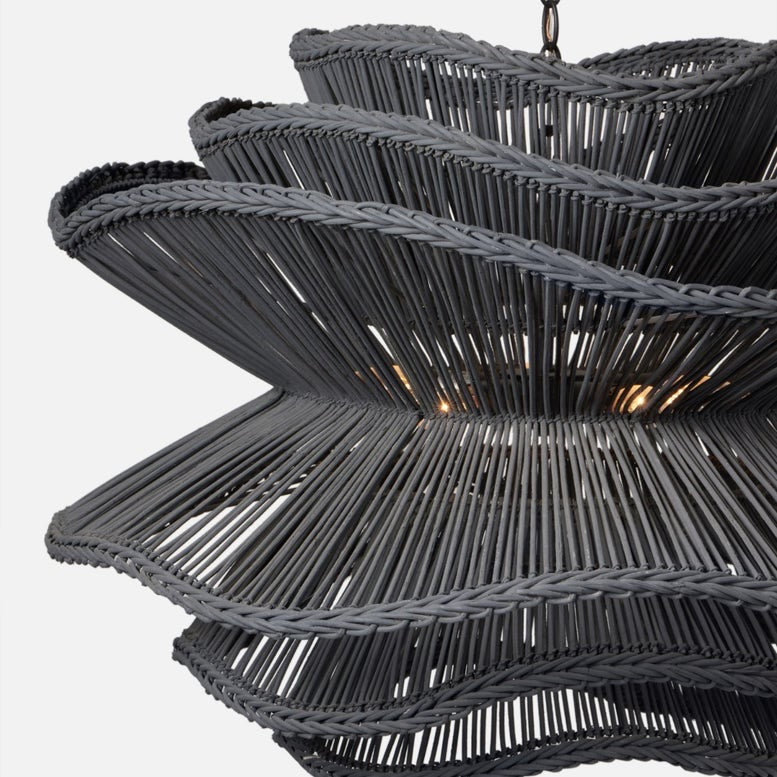 Alondra Dark Charcoal Rattan