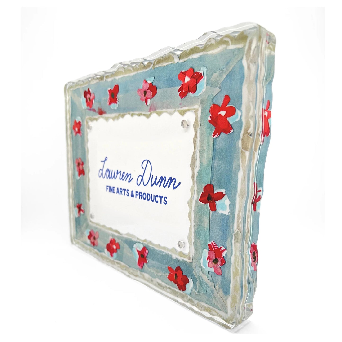 Vintage Blues Acrylic Frame