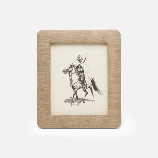 Halle Sand Silken Abaca 5" x 7" Frame