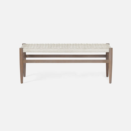Larsson, Bench, White/Graywashed - White