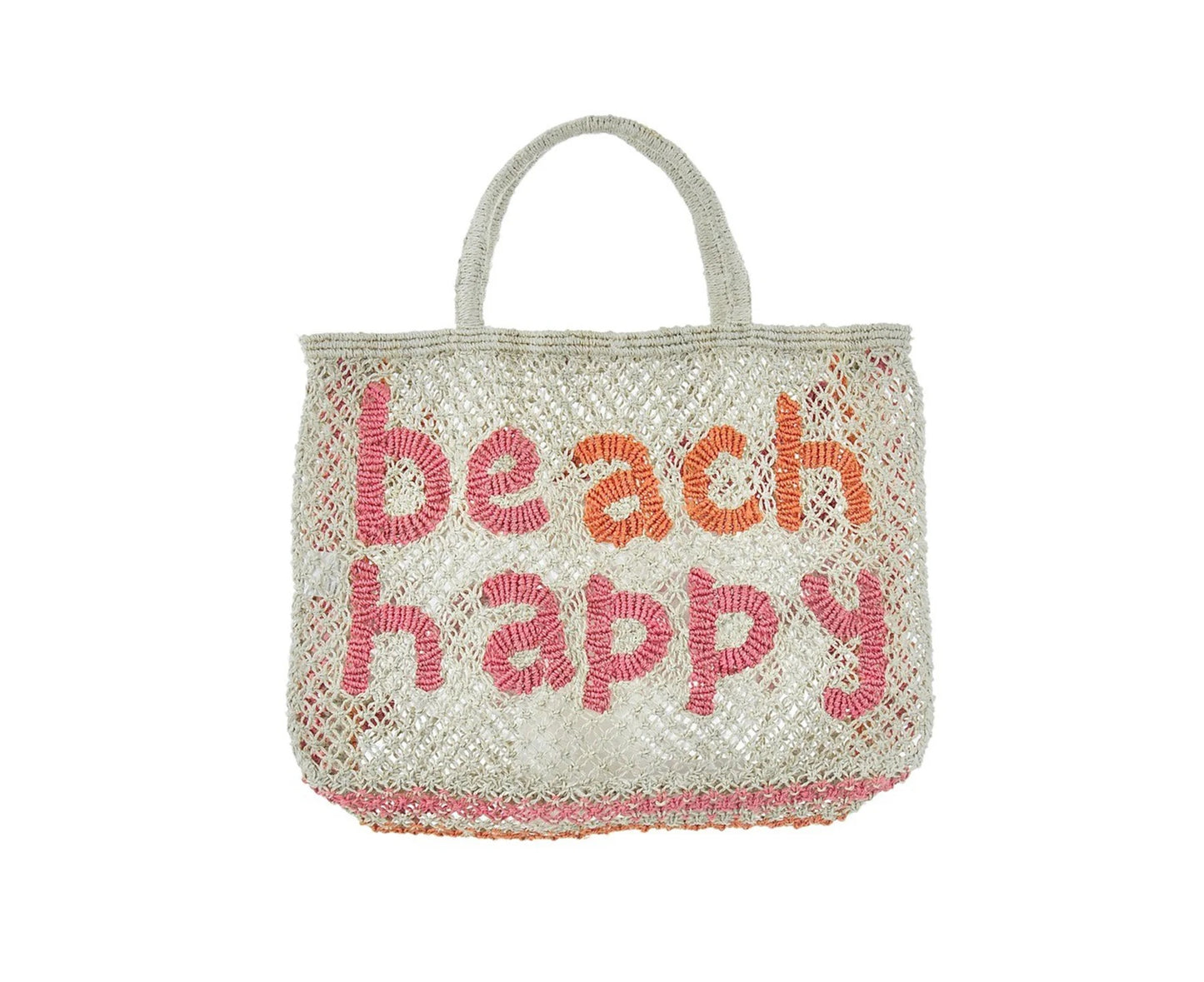 Beach Happy Jute Bag
