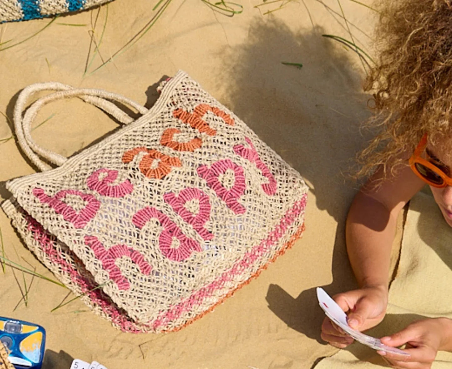 Beach Happy Jute Bag