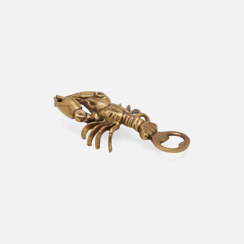 Gio Sealife Bottle Openers in Antique Brass