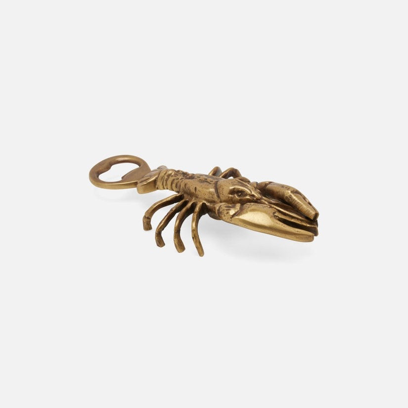 Gio Sealife Bottle Openers in Antique Brass