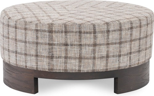 Round Cocktail Ottoman - Custom order