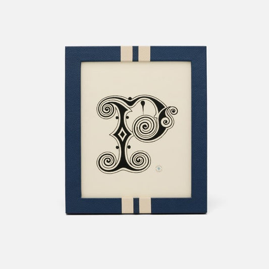 Blake Navy/Cream Frame 8" x 10"