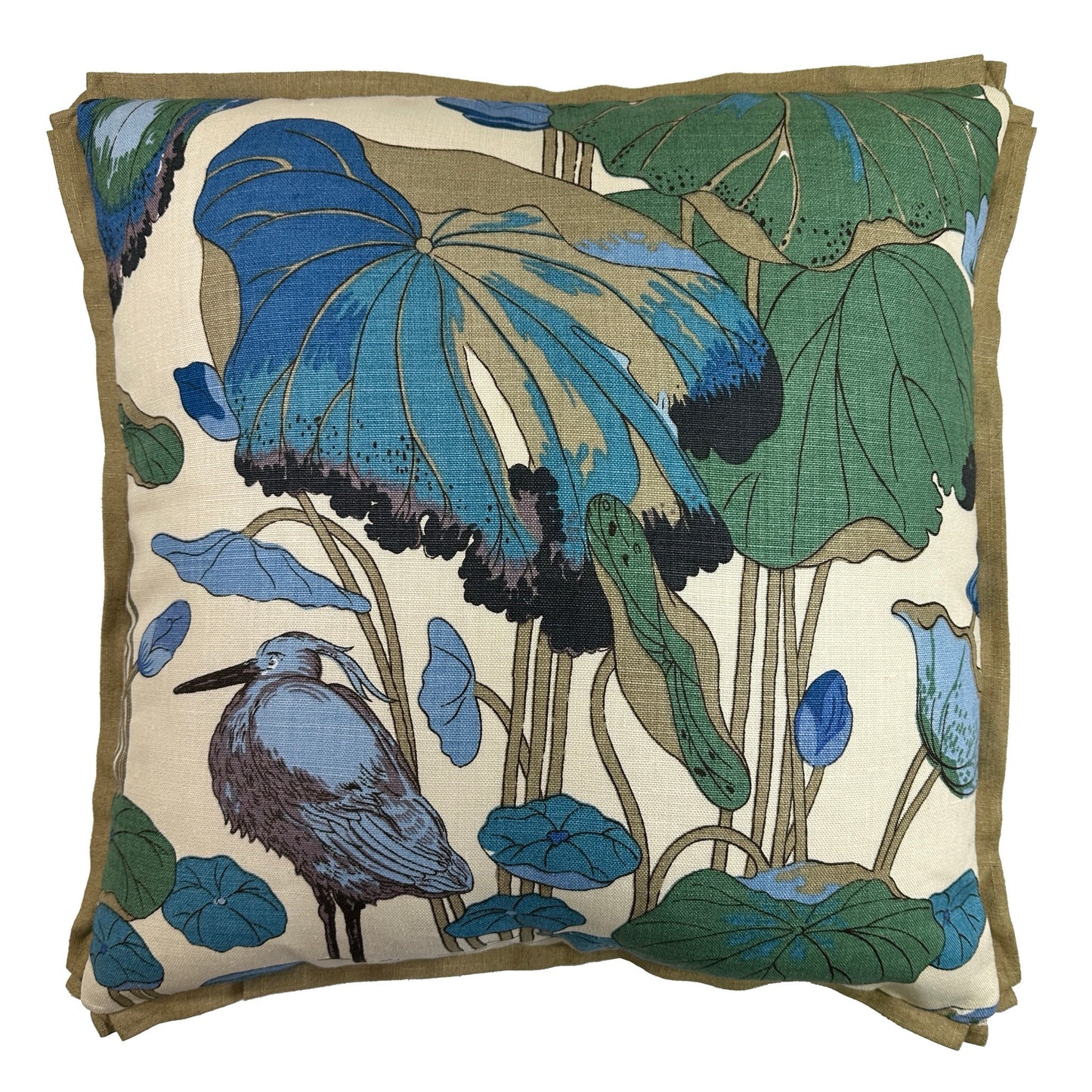 Baker Nympheus Linen 24 x 24