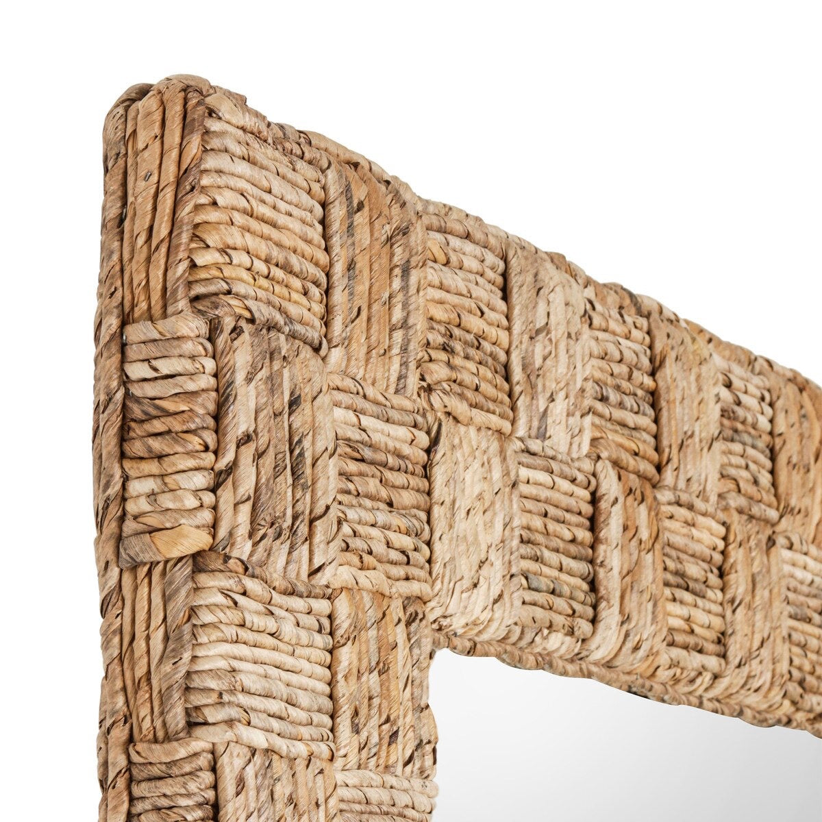 Delmare Large Leaning Abaca Mirror