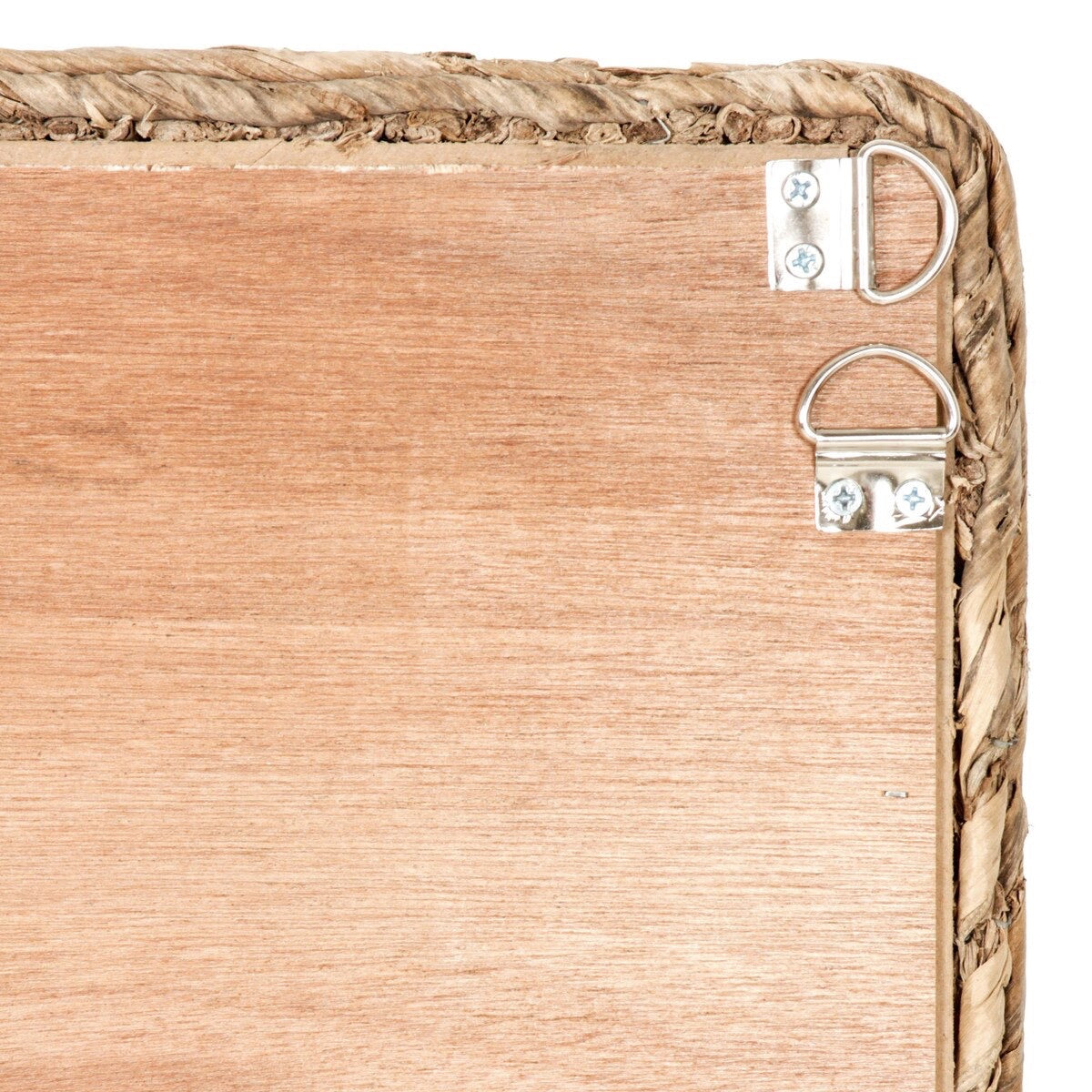 Delmare Large Leaning Abaca Mirror