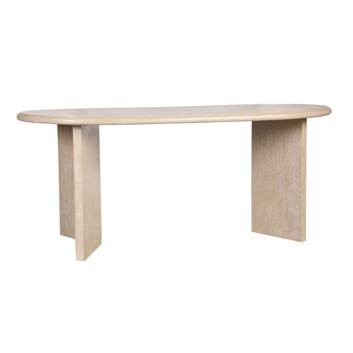 Oval Table Dining, 72" White