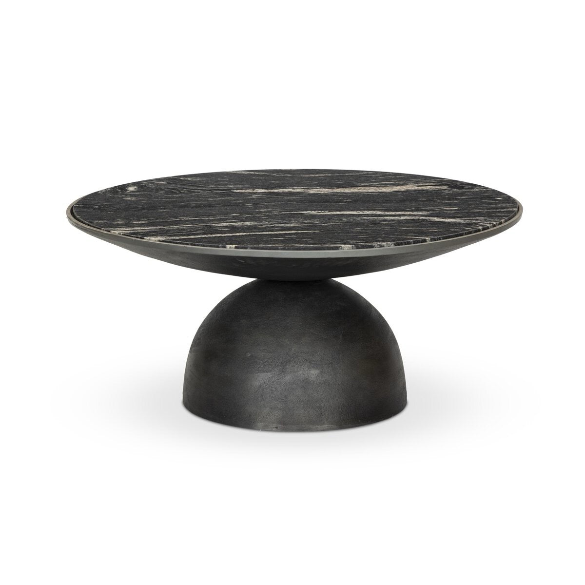 Corbett Coffee Table/ Black Marble