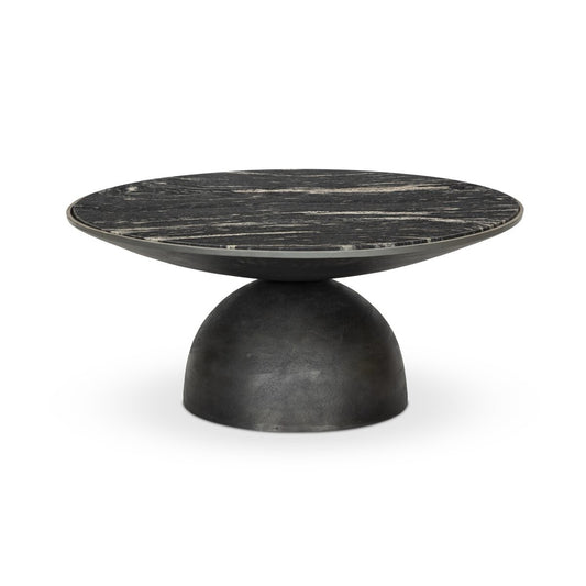 Corbett Coffee Table/ Black Marble