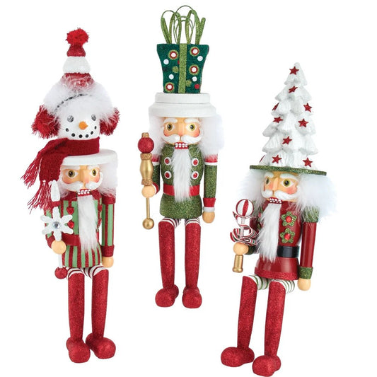 Hollywood Shelf Sitter Nutcrackers - 17"