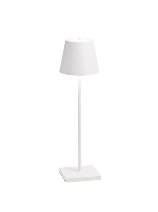 Poldina Cordless Table Lamp, White