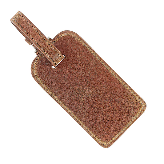 Luggage Tag / Cognac