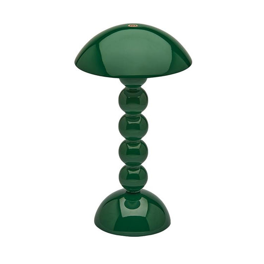 Addison Ross racing green lacquer rechargeable bobbin LED lamp