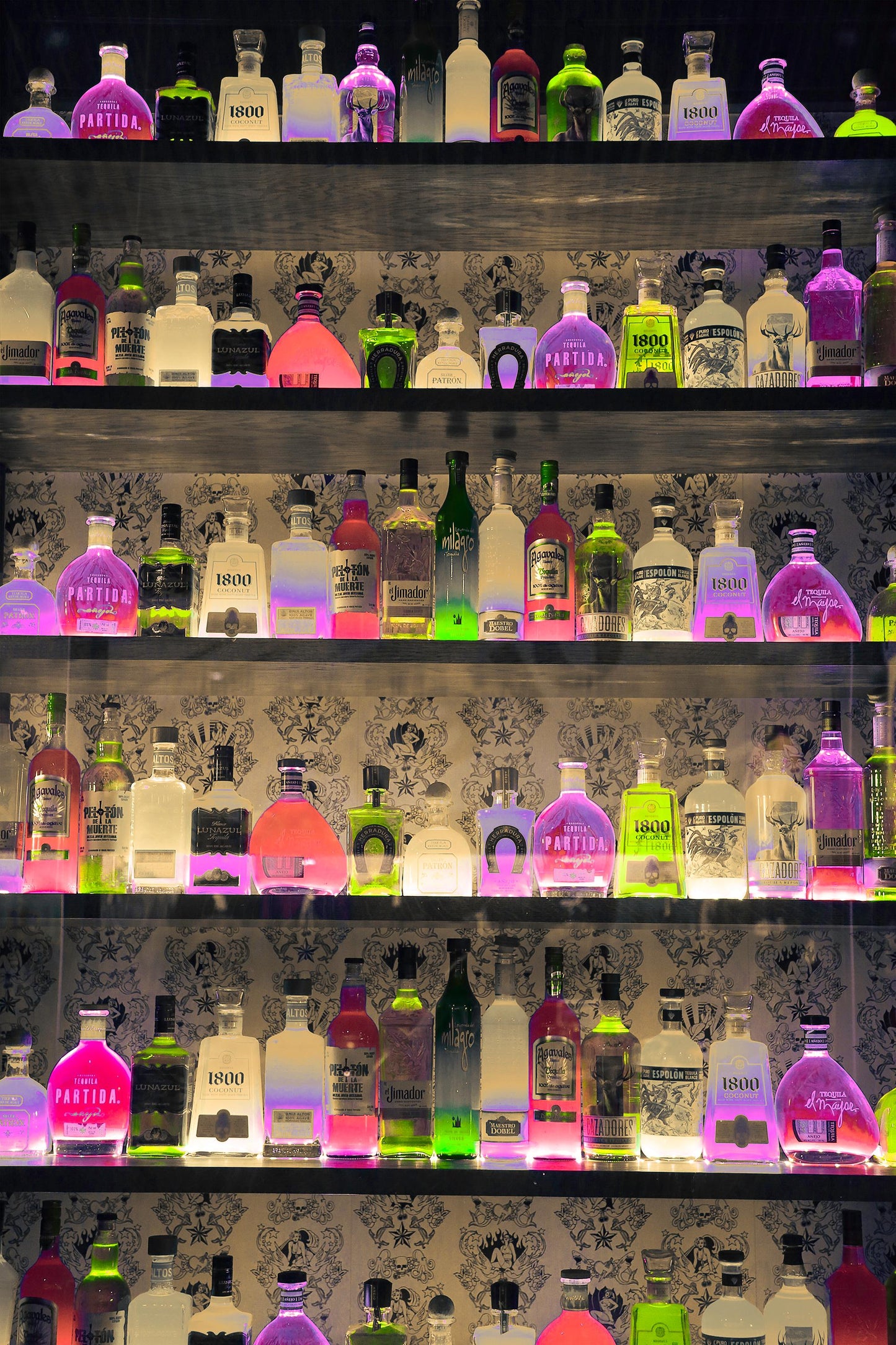 Glow Worms Remix Uno Acrylic 5x7