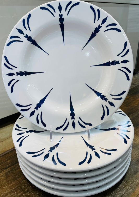 Tessa Blue Salad/Dessert Plate Melamine