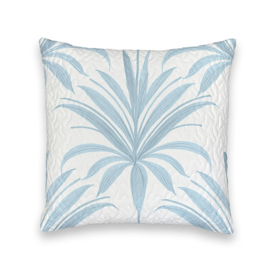 Monoeli in Light Blue Pillow