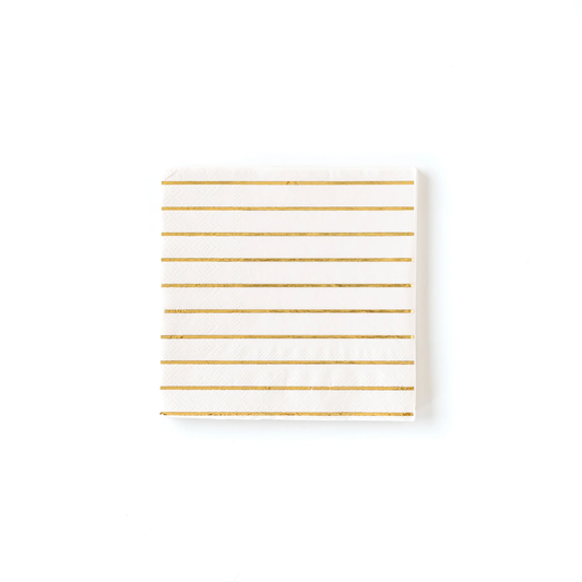 Cocktail Paper Napkin- Cream