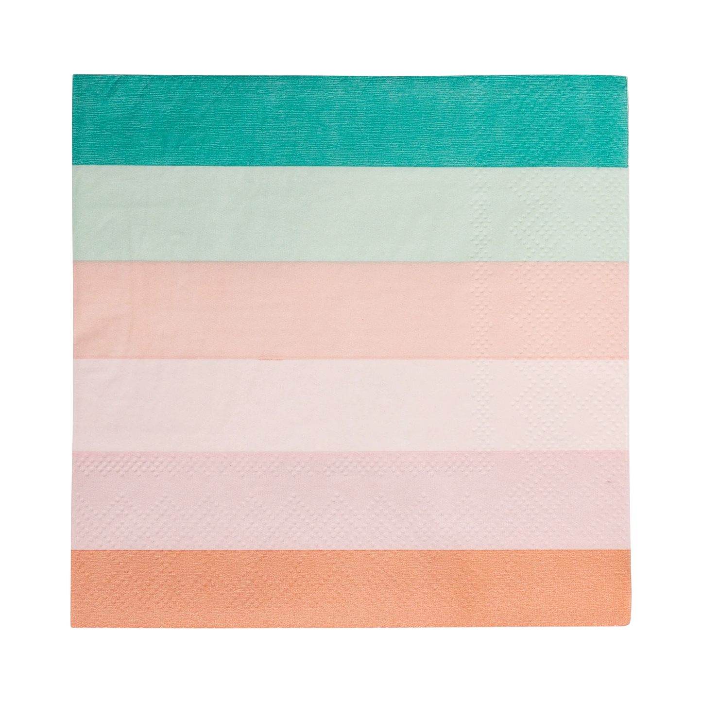 Mermaid Stripes Cocktail Napkin