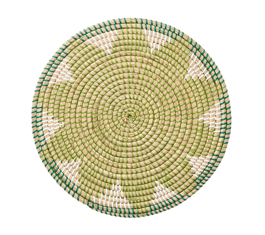 Marjorelle Placemat, Green Set of 4