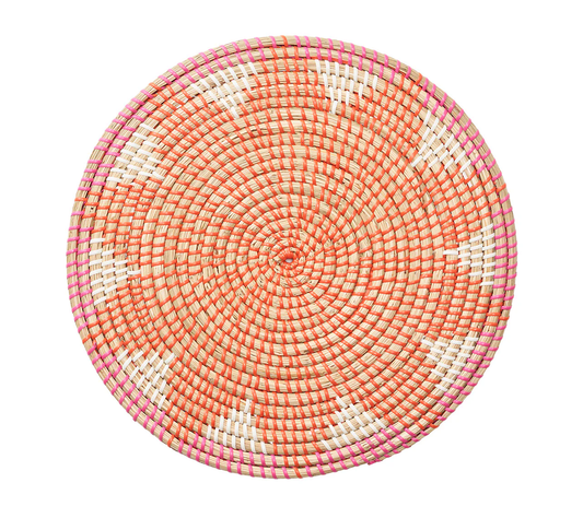Marjorelle Placemat, Pink/Orange Set of 4