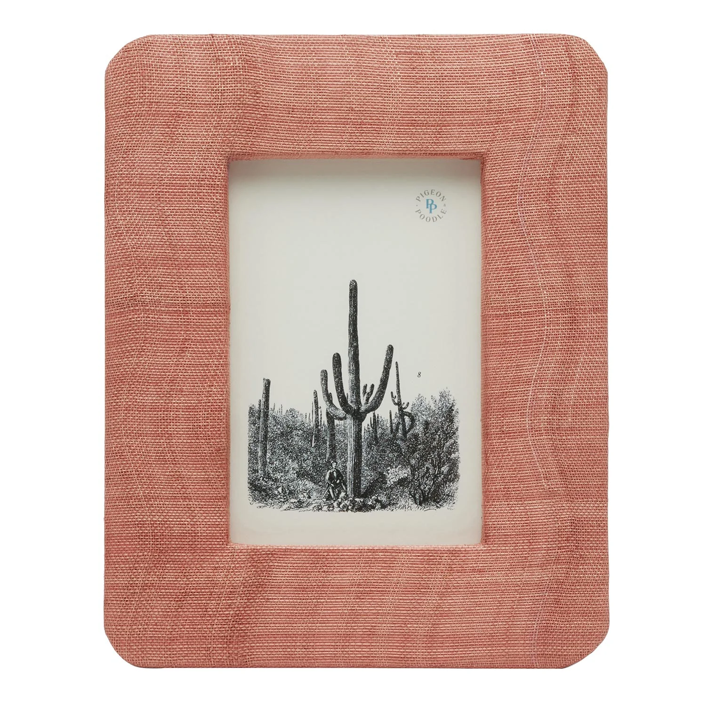 Halle Vintage Rose Silken Abaca 4 x 6 Frame
