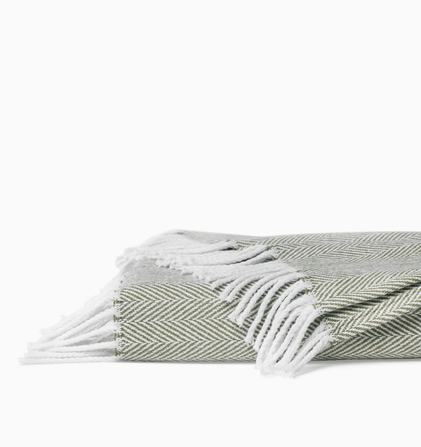 Celine Throw - White/Willow