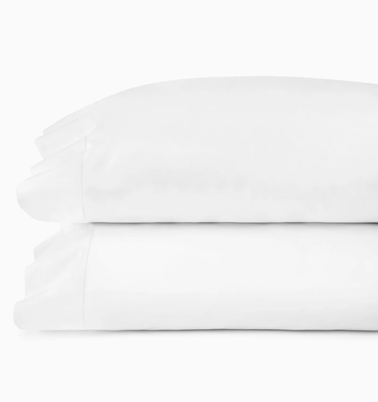 Sferra Celeste Duvet Cover Pillowcases - Standard White (2)