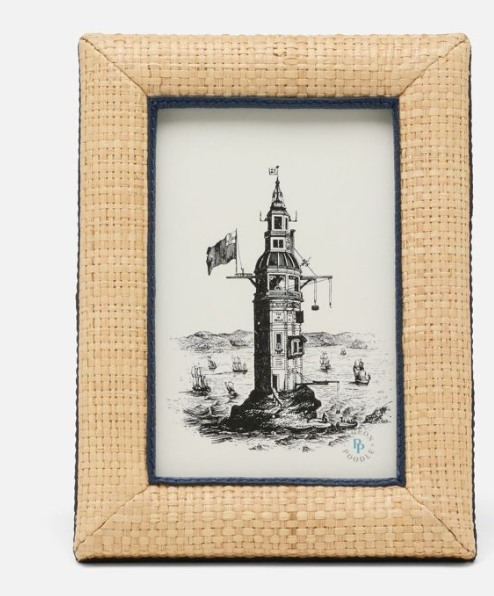 Hanford Natural/Saddle Frame 5X7