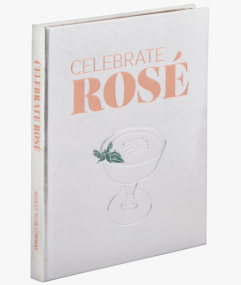 Celebrate Rose Leather Book